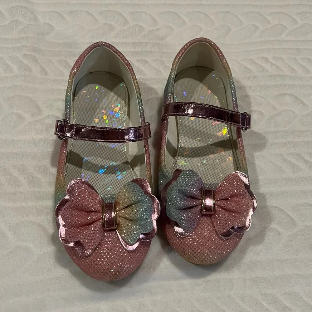 💗 SHEIN‎ - Little Girls Sparkly Flats
